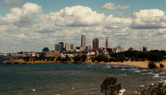 Cleveland skyline